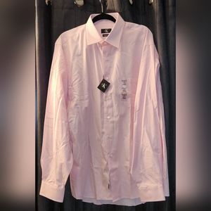 NWT CALVIN KLIEN BUTTON DOWN DRESS SHIRT regular fit XL
